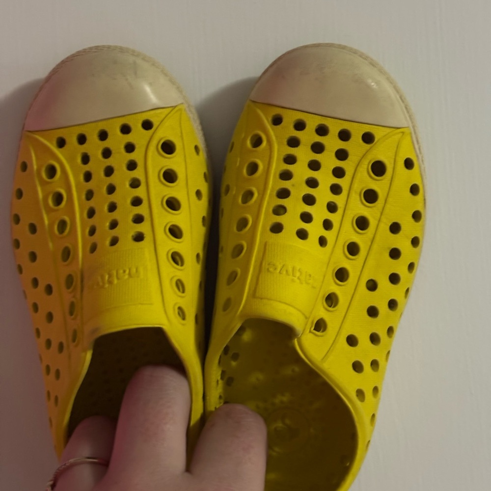Yellow Kids Shoes